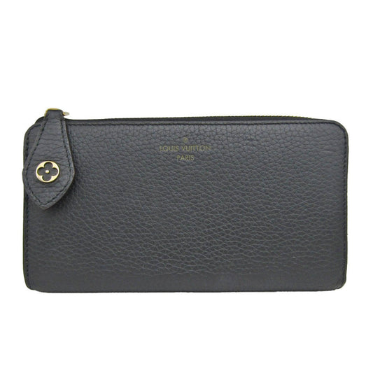 Louis Vuitton Portefeuille Comète Black Leather Wallet  ()