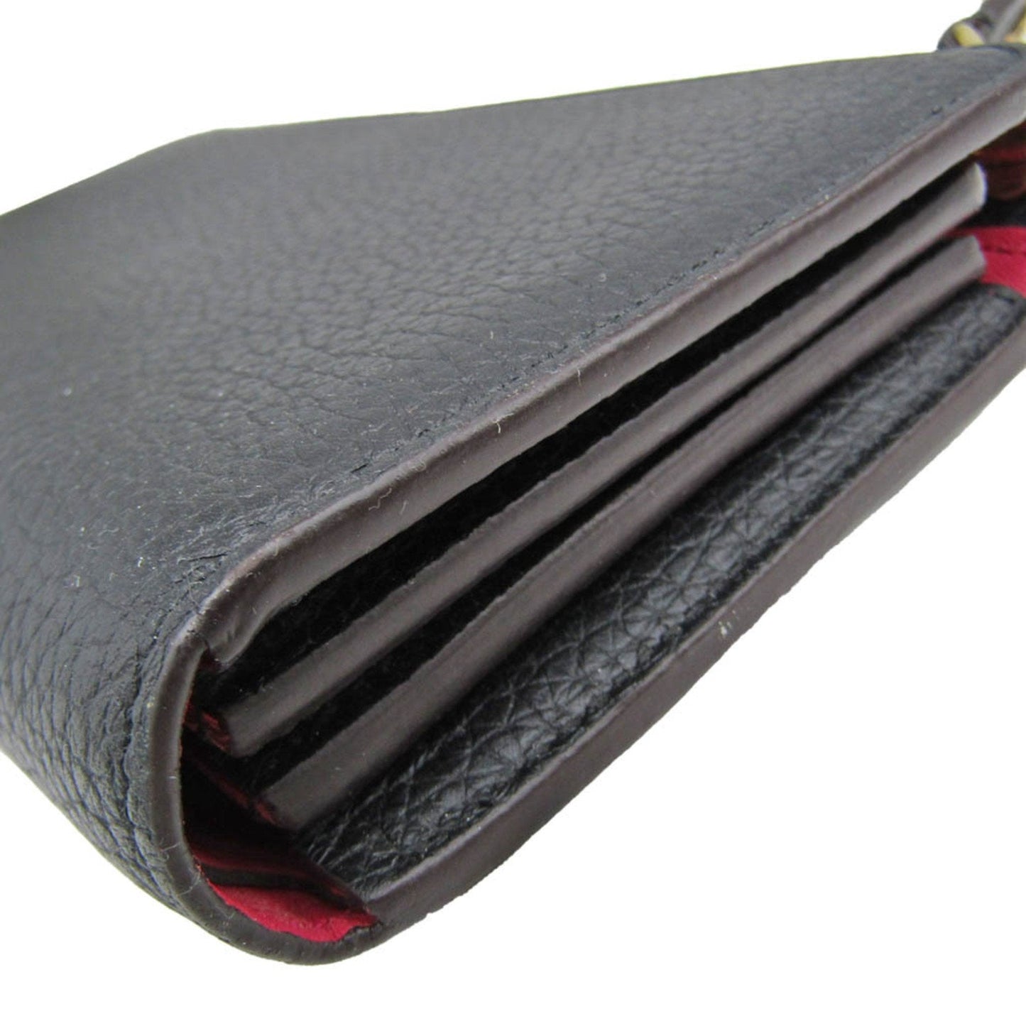 Louis Vuitton Portefeuille Comète Black Leather Wallet