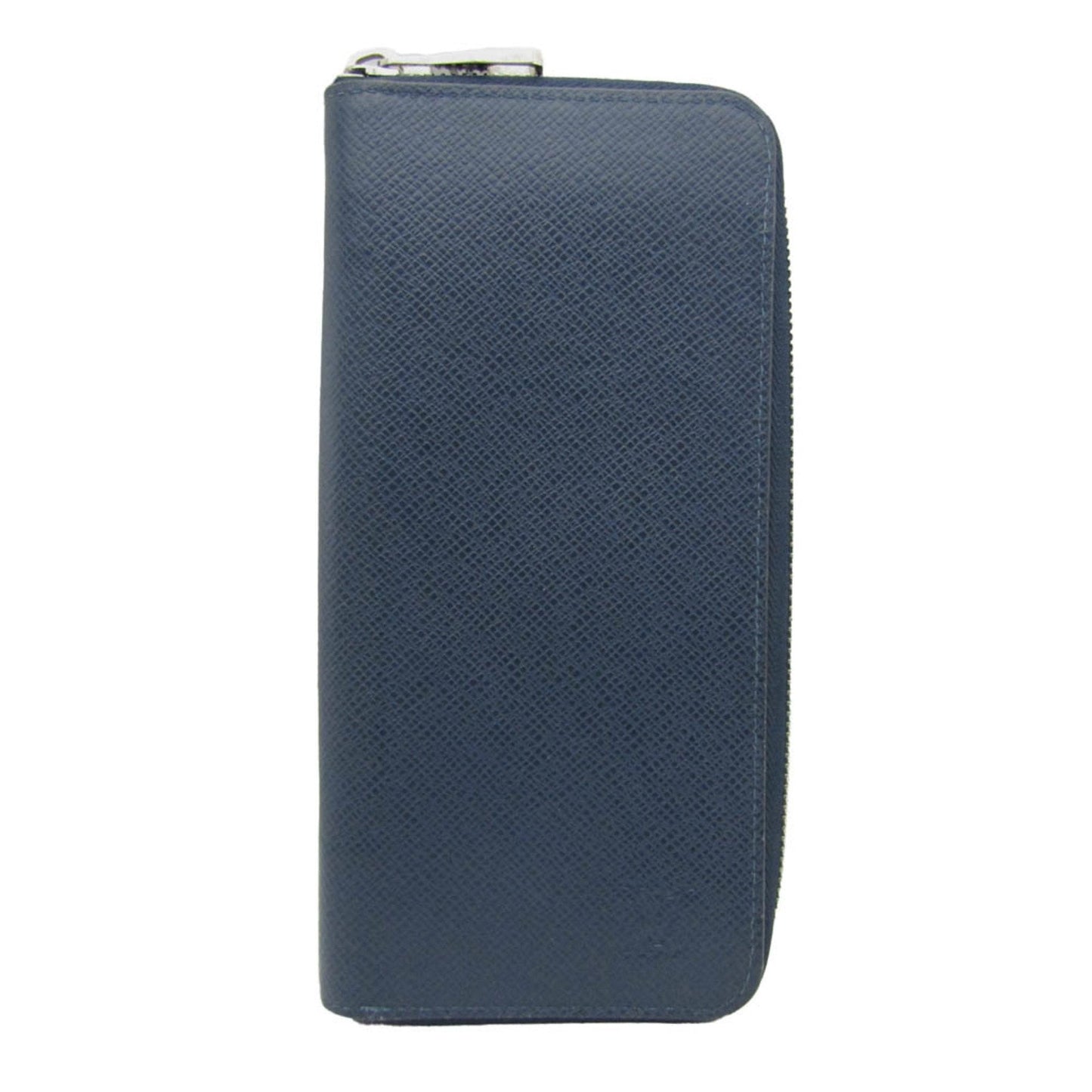 Louis Vuitton Zippy Wallet Vertical Navy Leather Wallet  ()