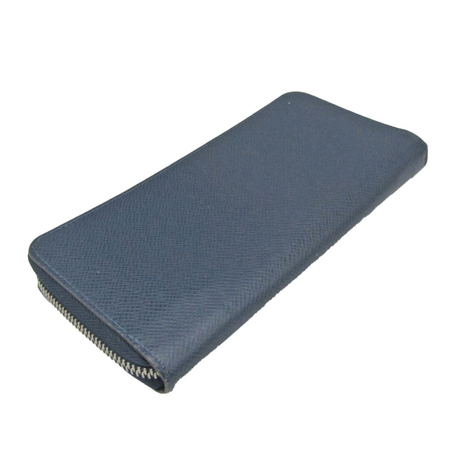 Louis Vuitton Zippy Wallet Vertical Navy Leather Wallet