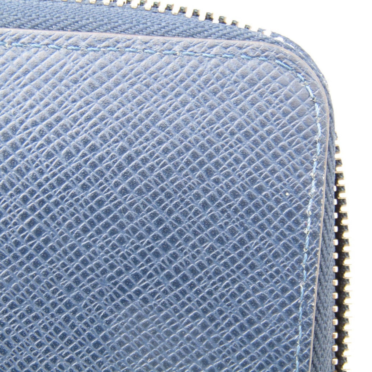 Louis Vuitton Zippy Wallet Vertical Navy Leather Wallet