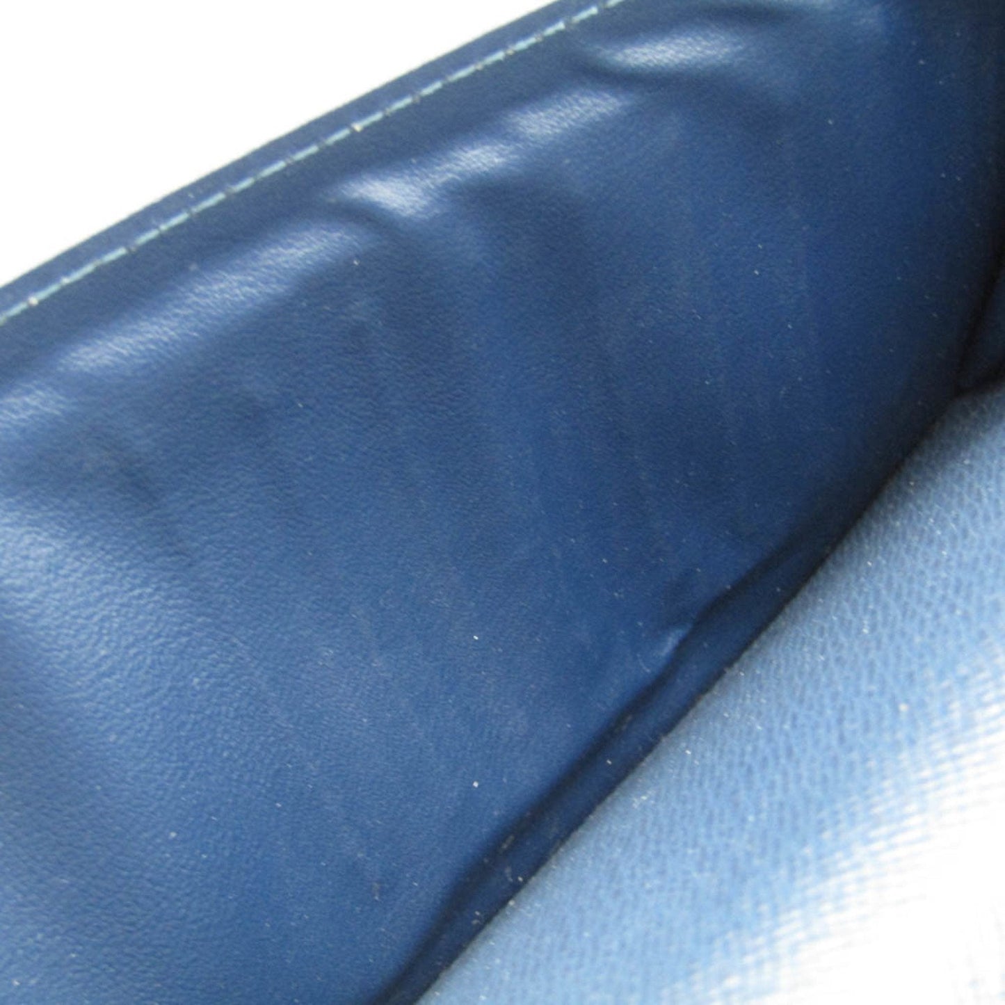 Louis Vuitton Zippy Wallet Vertical Navy Leather Wallet