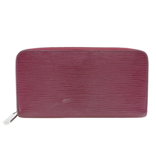 Louis Vuitton Zippy Wallet Red Leather Wallet  ()
