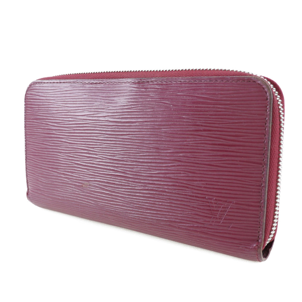 Louis Vuitton Zippy Wallet Red Leather Wallet