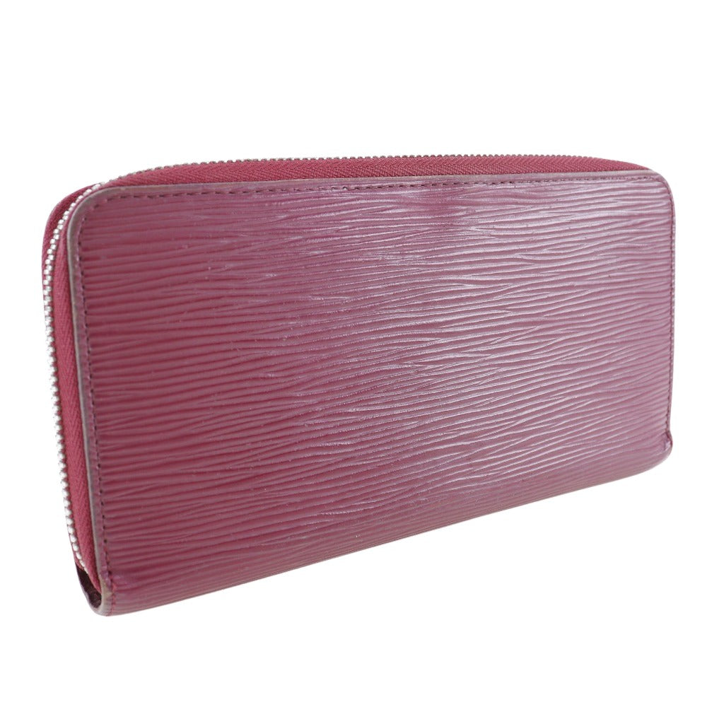 Louis Vuitton Zippy Wallet Red Leather Wallet