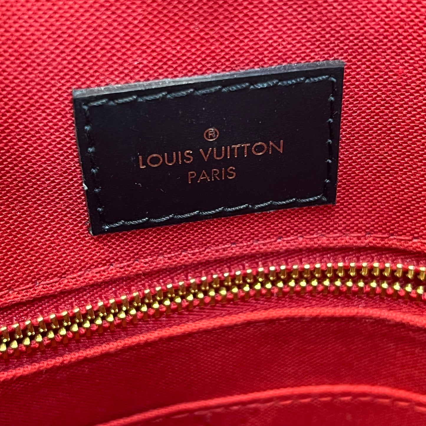LOUIS VUITTON Onthego MM Brown Monogram Reverse Giant Monogram Canvas Tote Bag