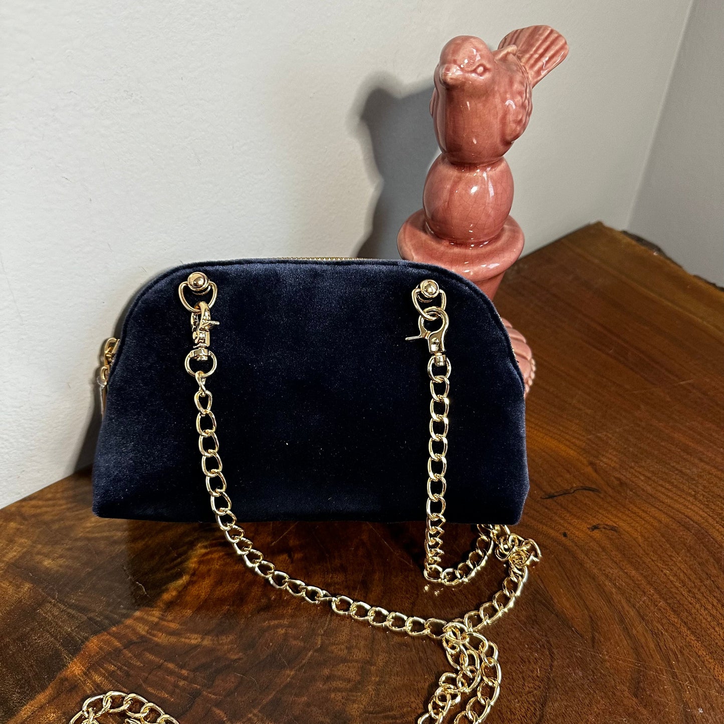 The Junco Crossbody Bag - Blue Velvet Dior