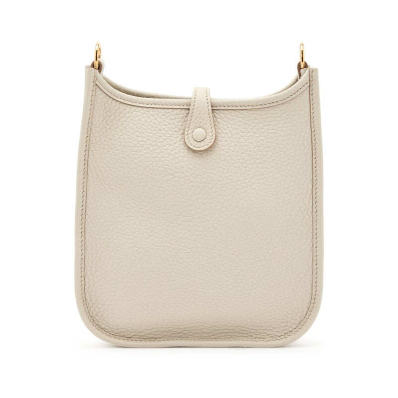 HERMES Evelyne Amazone Bag Mini TPM 16 Beton Gold Hardware
