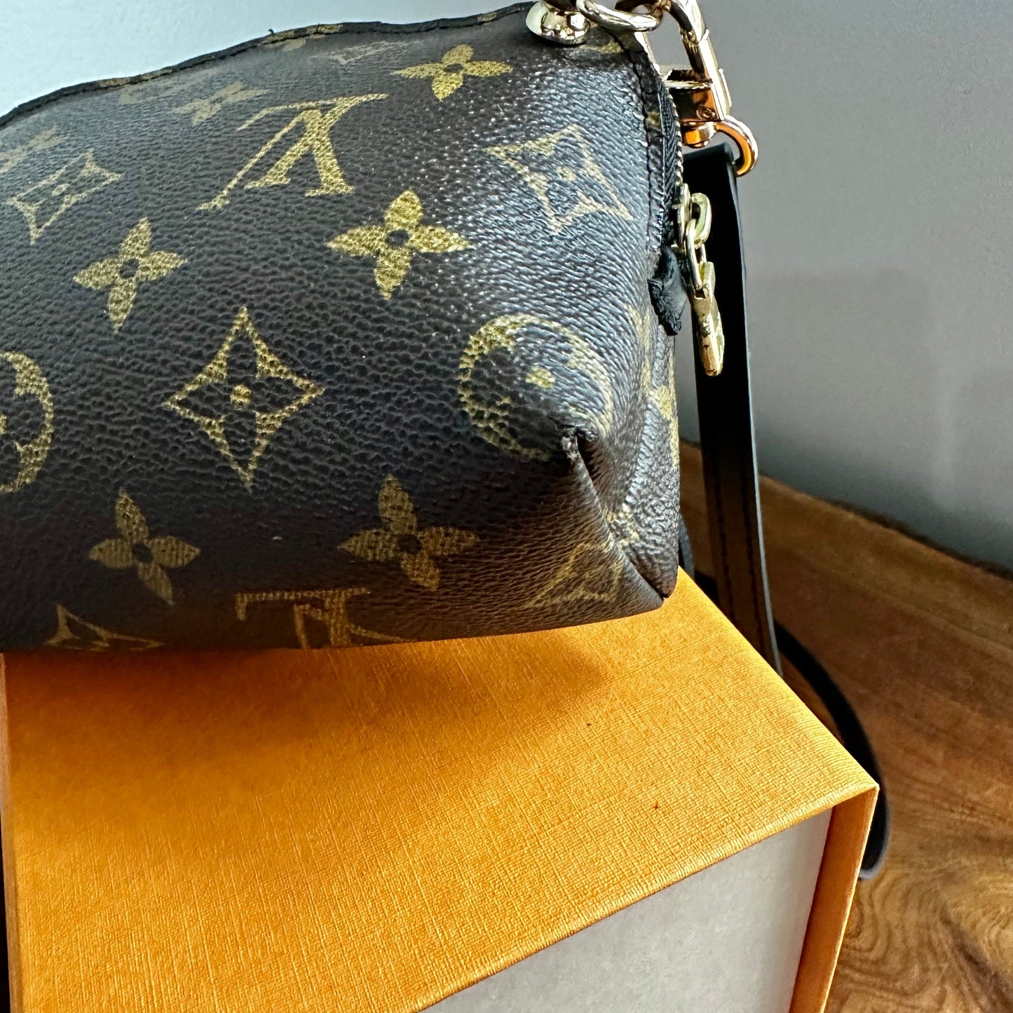 The Junco Crossbody -Orvis bags Monogram in Black Fringe