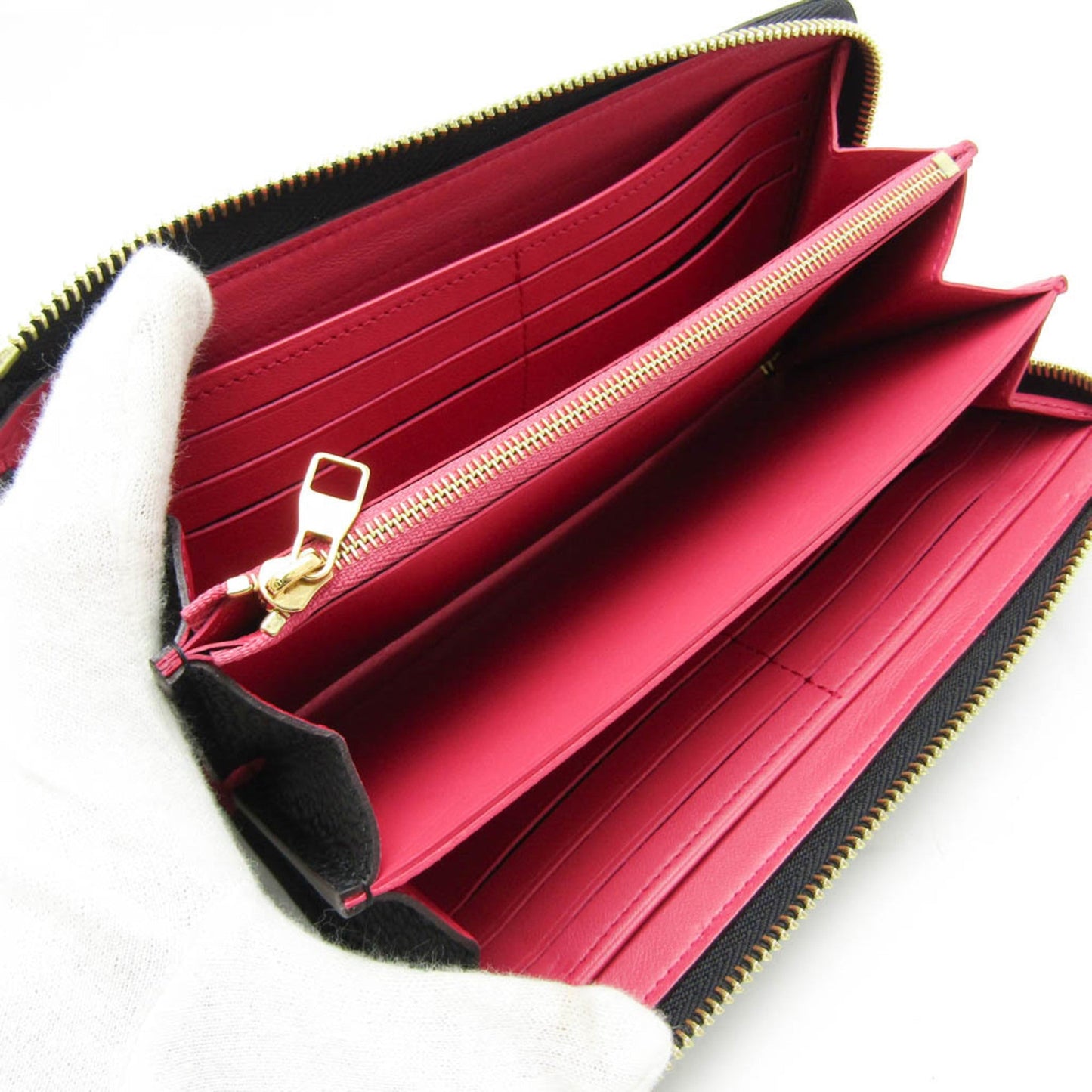 Louis Vuitton Comete Black Leather Wallet