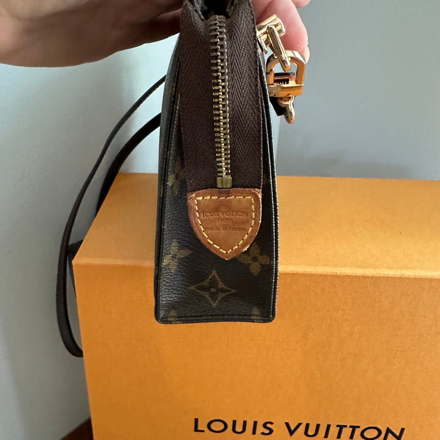 The Cygnet Crossbody -Orvis bags Monogram in Chocolate