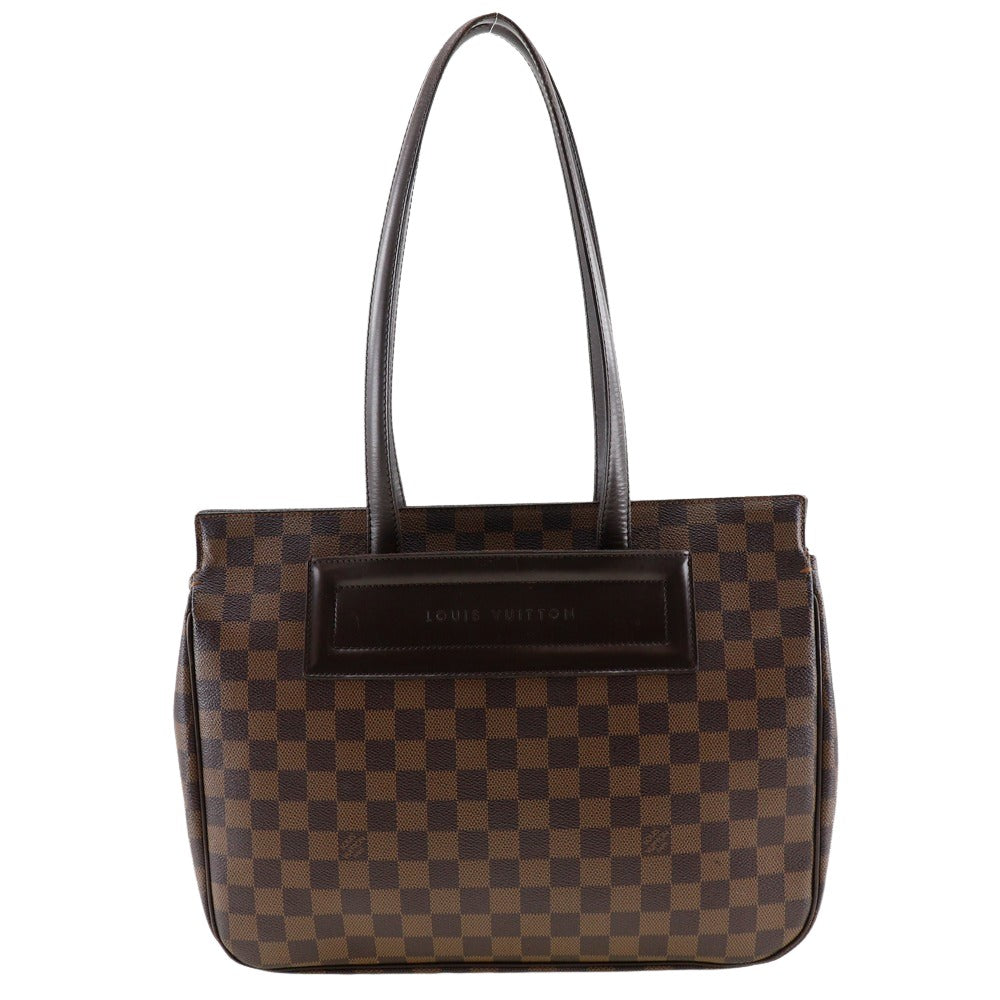 Louis Vuitton Parioli Brown Canvas Tote Bag ()