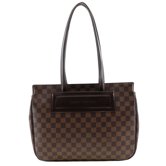 Louis Vuitton Parioli Brown Canvas Tote Bag ()