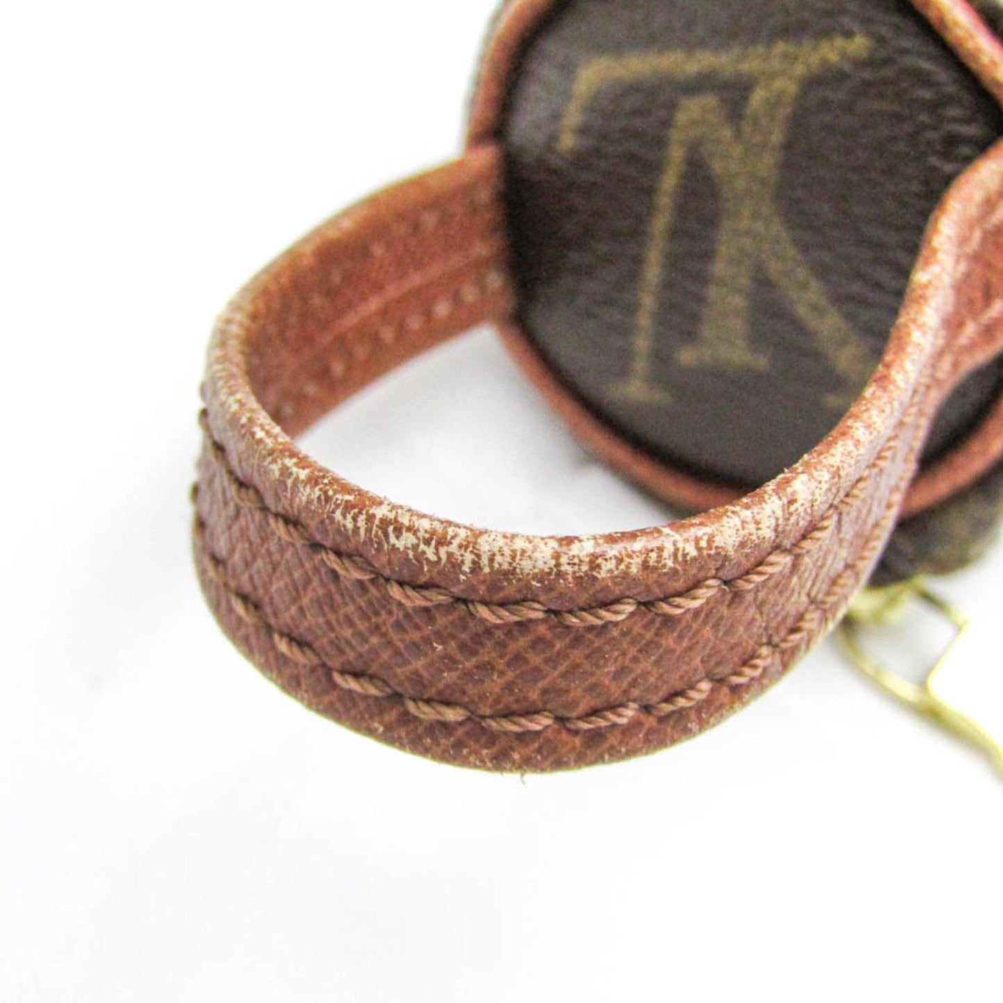 Louis Vuitton Etui À Balles De Golf Brown Canvas Wallet
