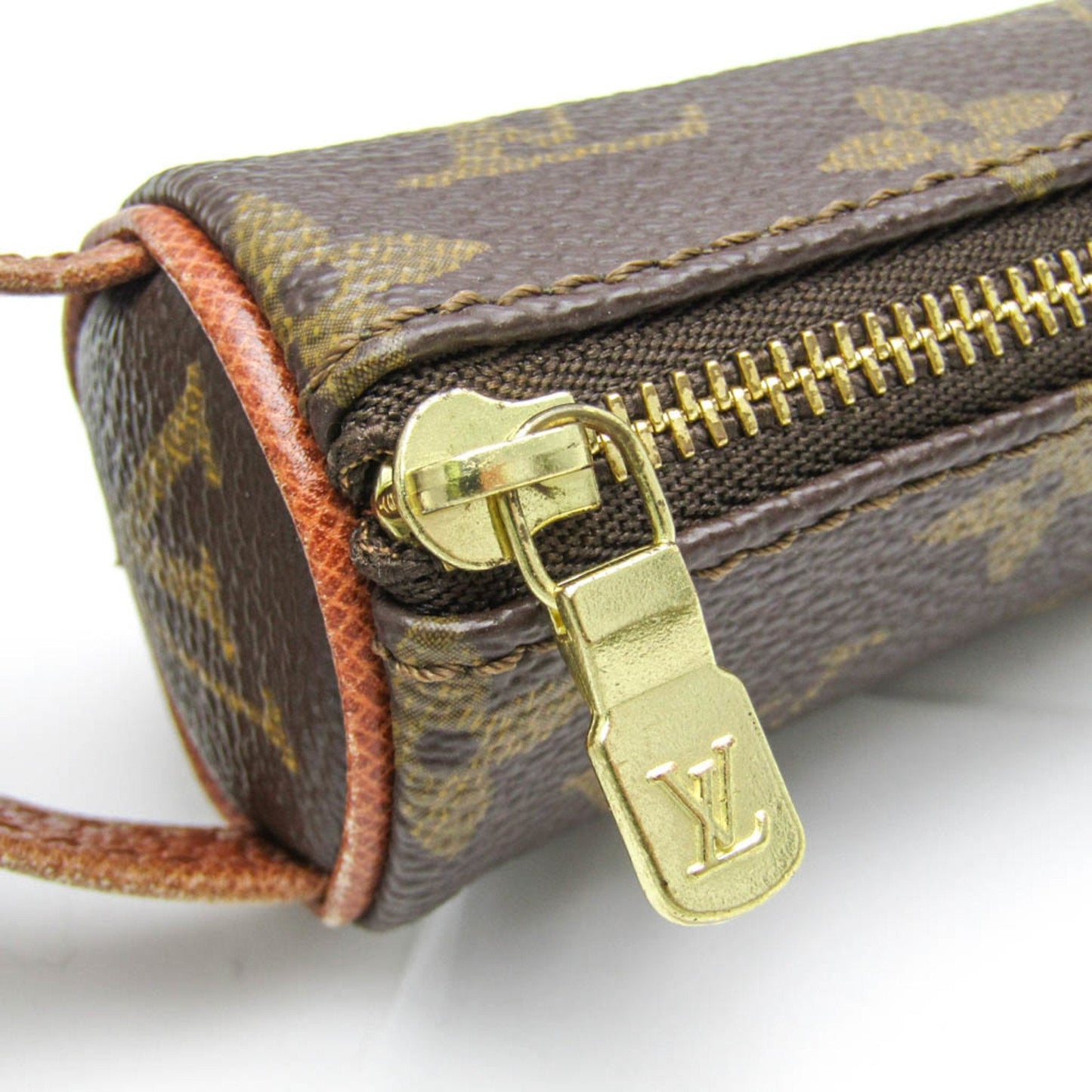Louis Vuitton Etui À Balles De Golf Brown Canvas Wallet