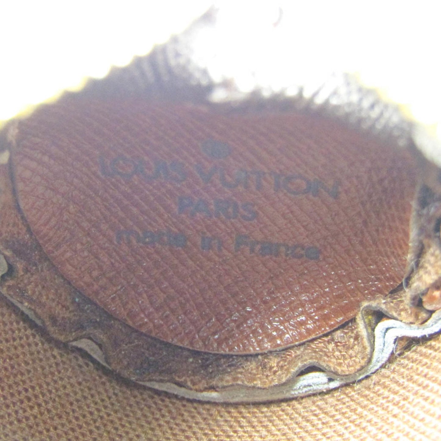 Louis Vuitton Etui À Balles De Golf Brown Canvas Wallet