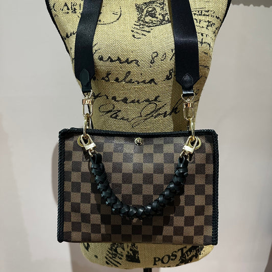 The Swan Crossbody -Orvis bags Damier in Black