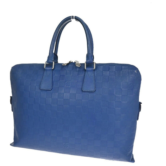 Louis Vuitton Porte Documents Jour Black Canvas Briefcase Bag ()