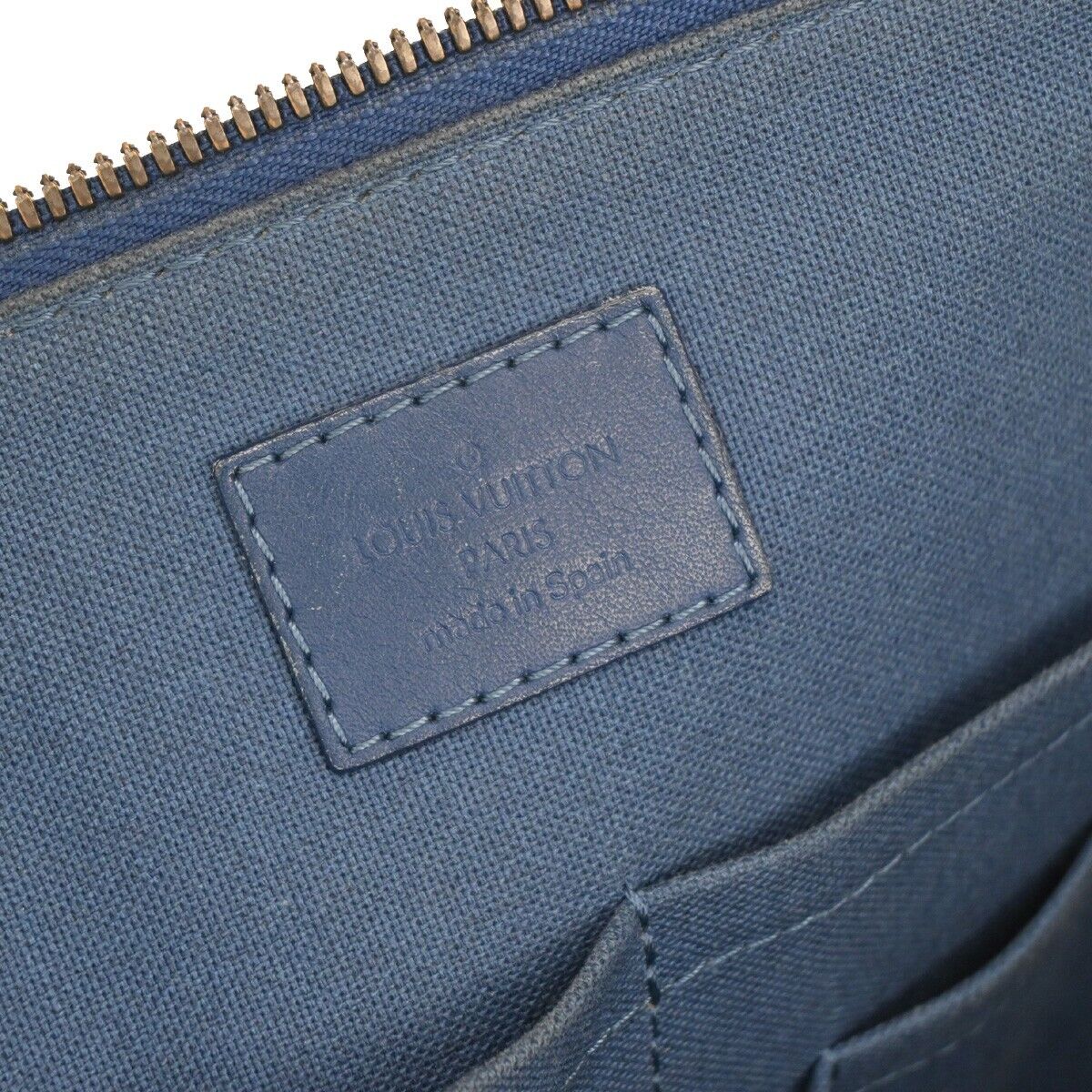 Louis Vuitton Porte Documents Jour Black Canvas Briefcase Bag
