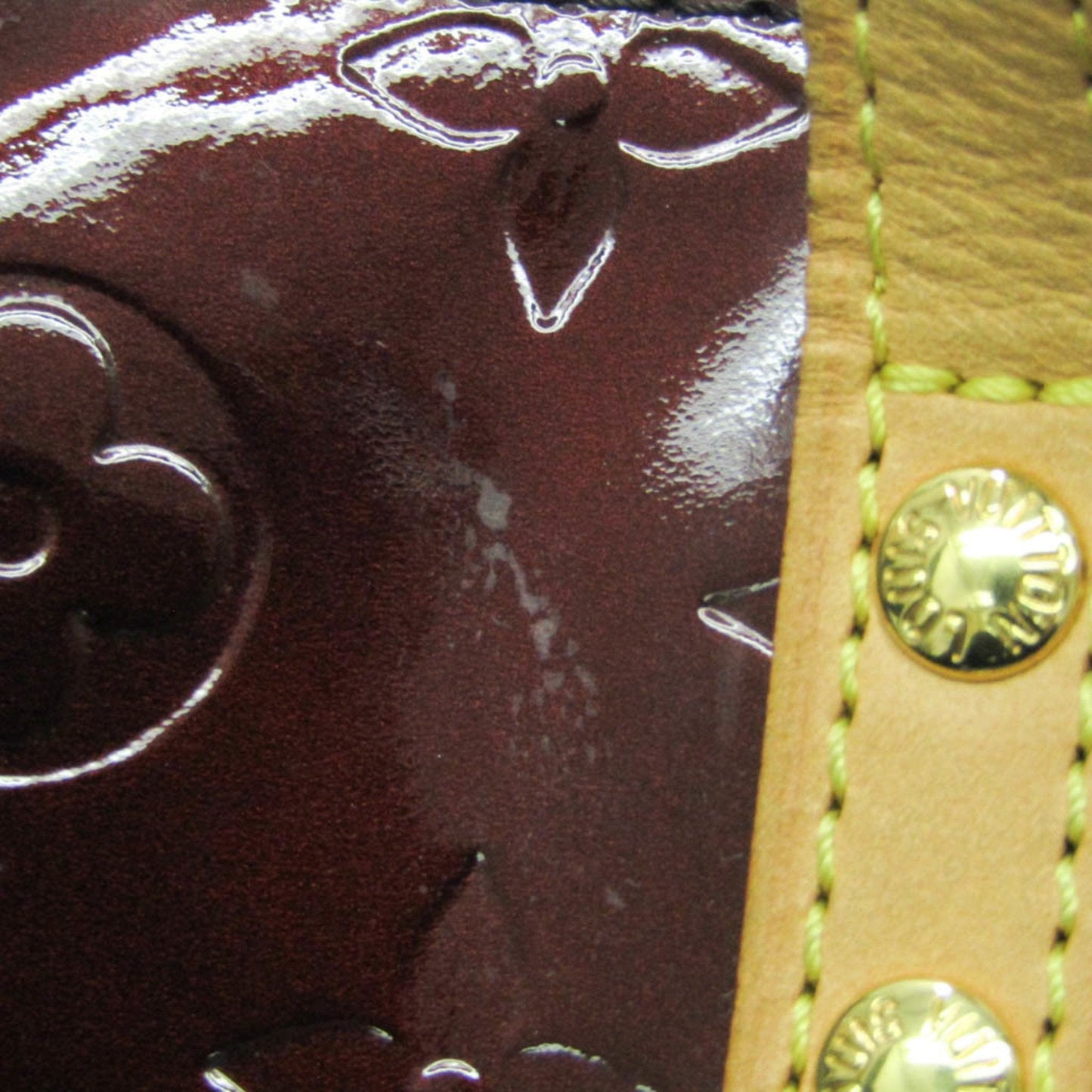 Louis Vuitton Reade Red Canvas Handbag