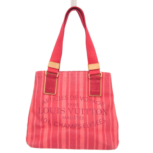 Louis Vuitton Plein Soleil Red Canvas Tote Bag ()