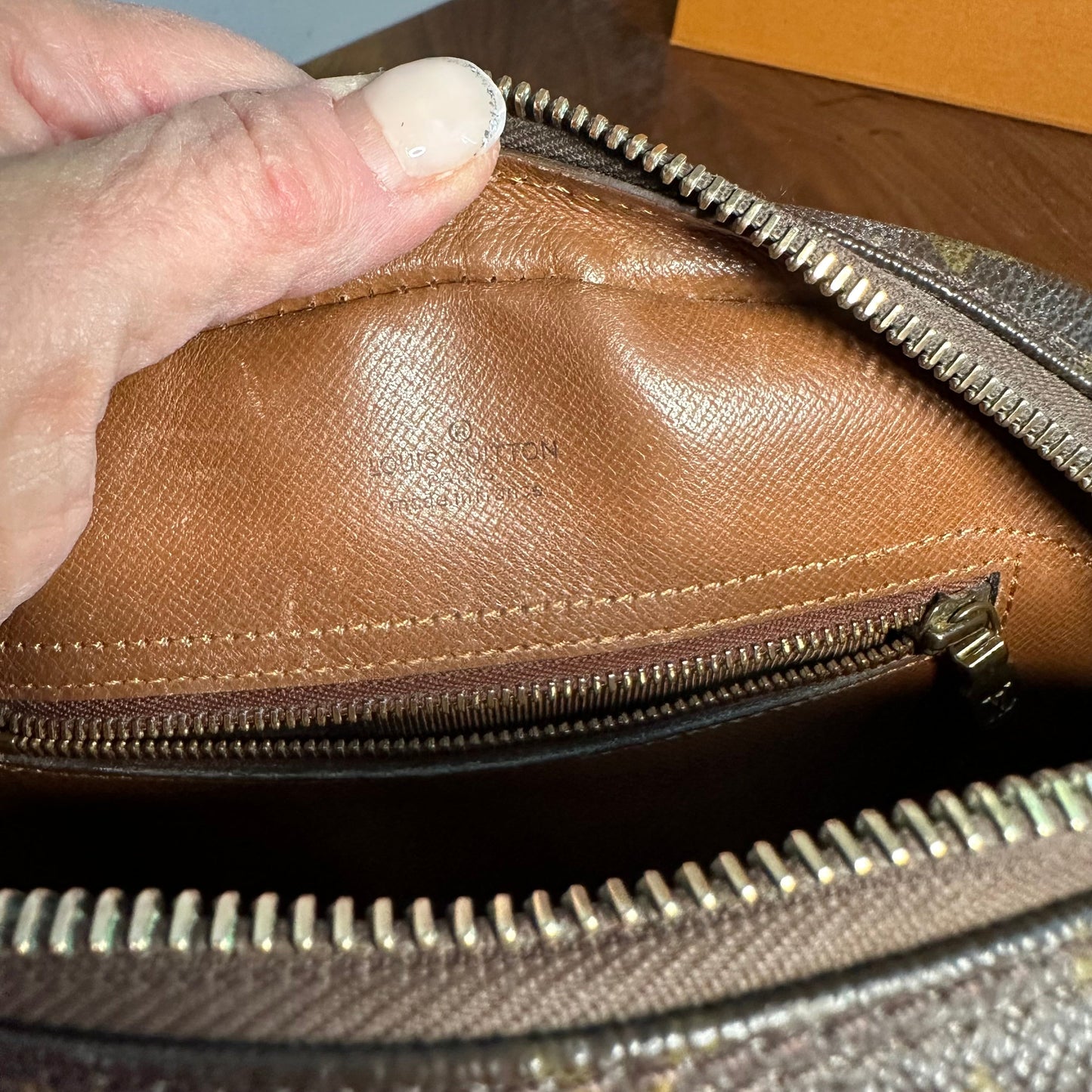 The Cockatiel Crossbody -Orvis bags LV Monogram in Black