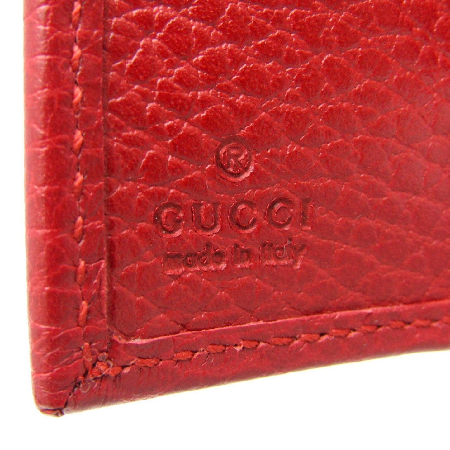 Gucci Marmont Red Leather Wallet