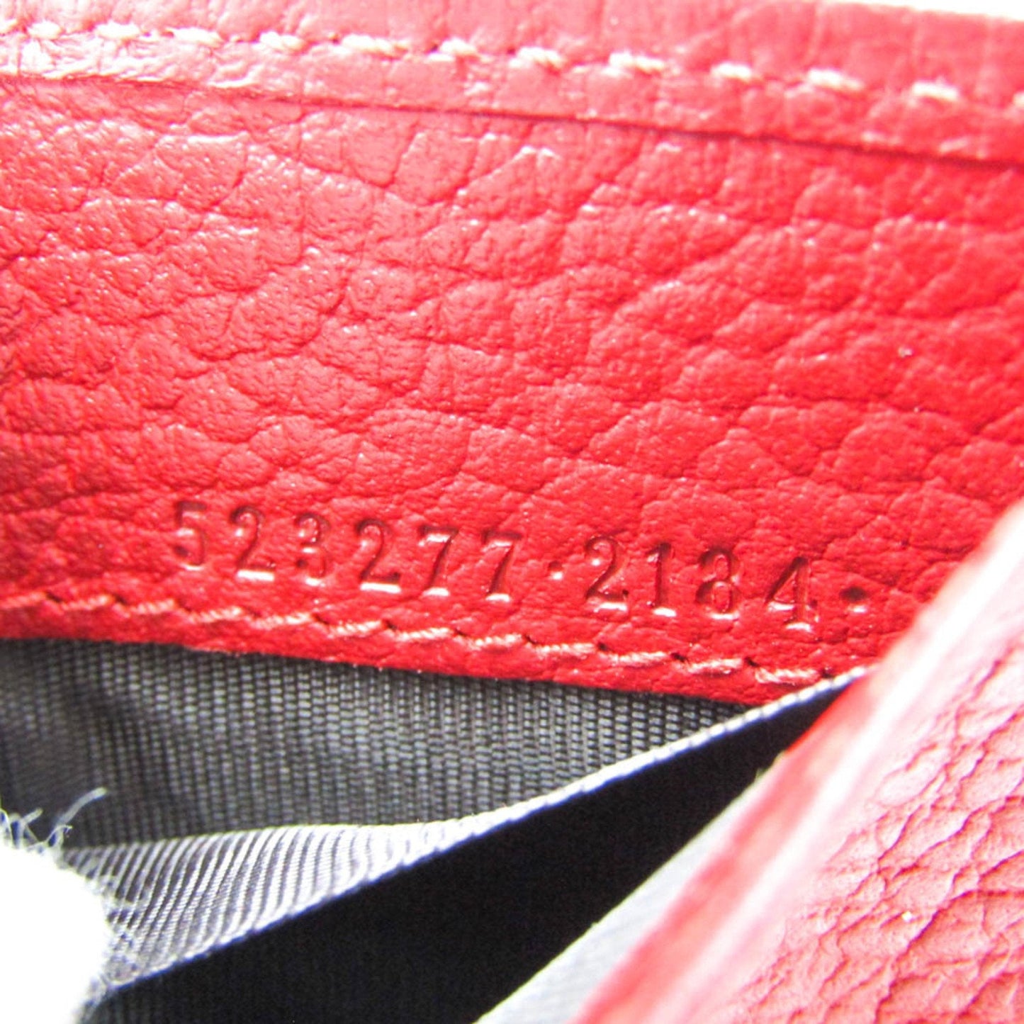 Gucci Marmont Red Leather Wallet