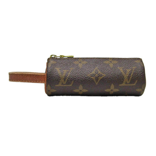 Louis Vuitton Golf Ball Case Brown Canvas Wallet  ()
