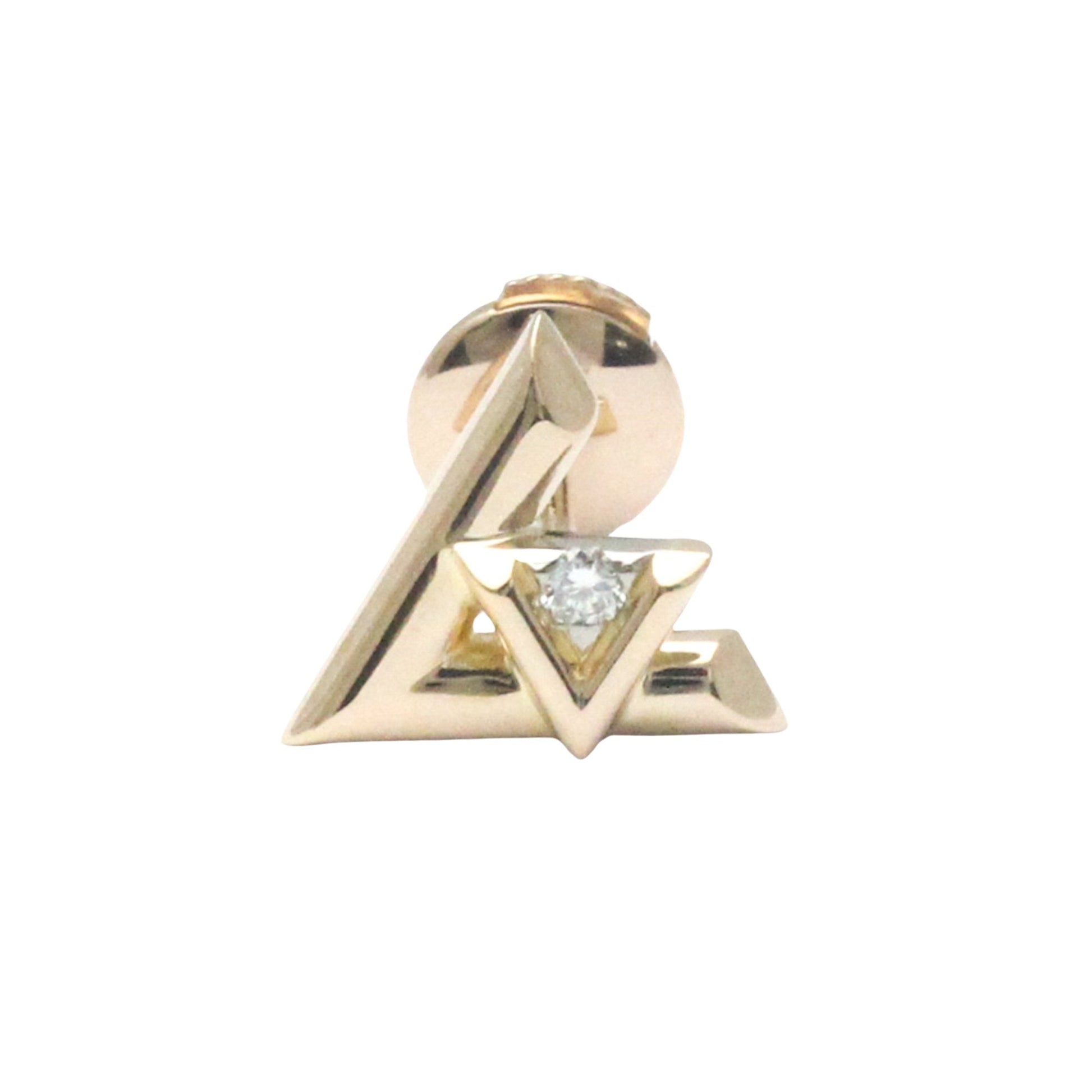 Louis Vuitton Lv Volt One Gold Rose Gold Earring Jewelry ()