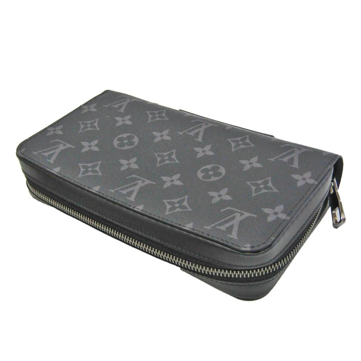 Louis Vuitton Zippy Xl Black Canvas Wallet