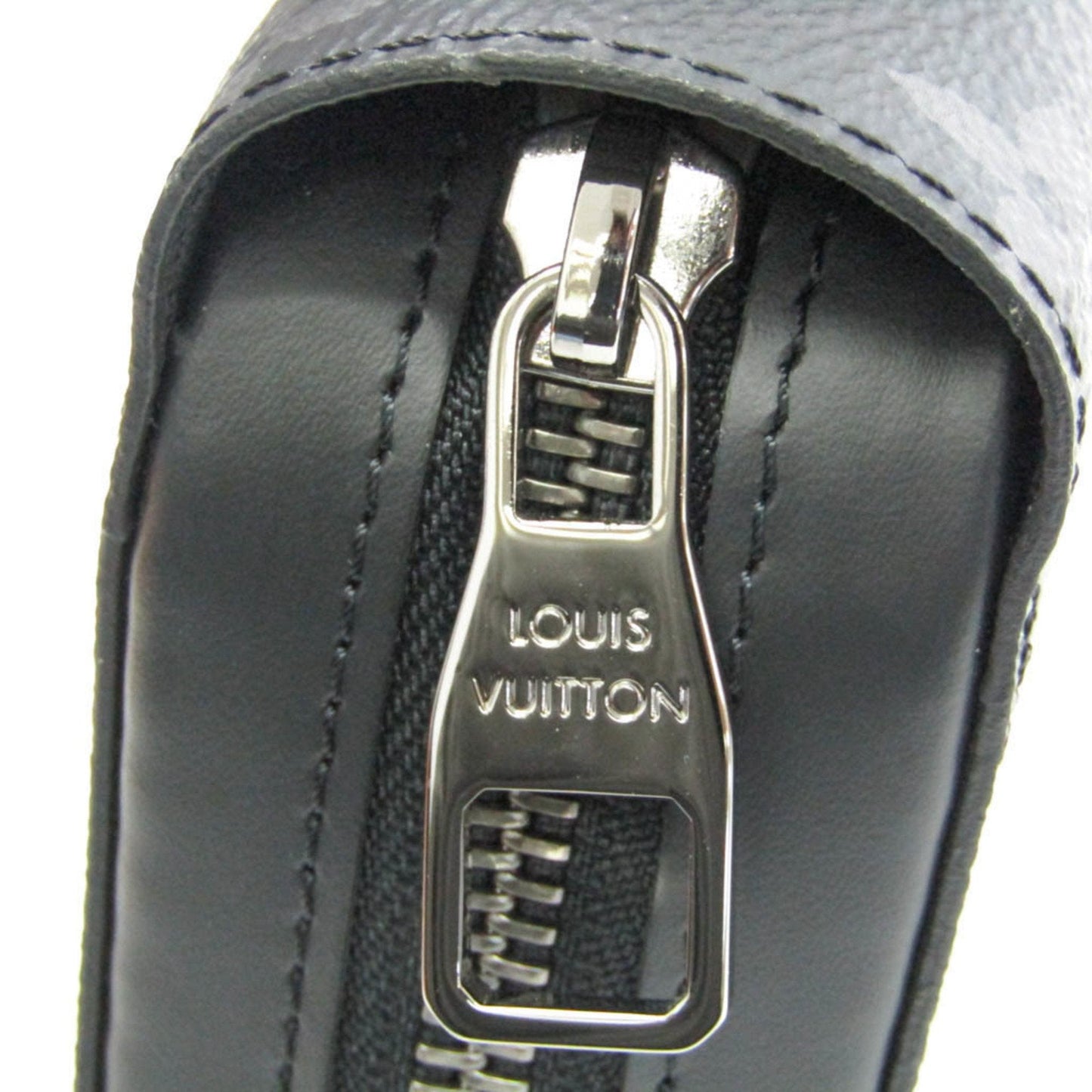 Louis Vuitton Zippy Xl Black Canvas Wallet