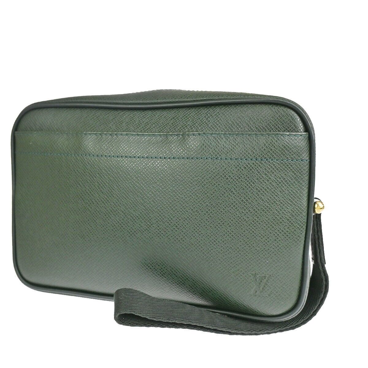 Louis Vuitton Pochette Black Canvas Clutch Bag