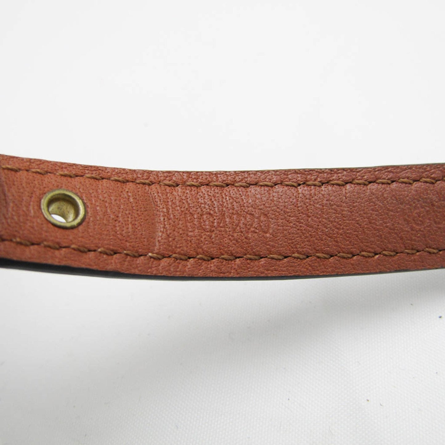 Louis Vuitton Eclipse Black Leather Bracelet Jewelry