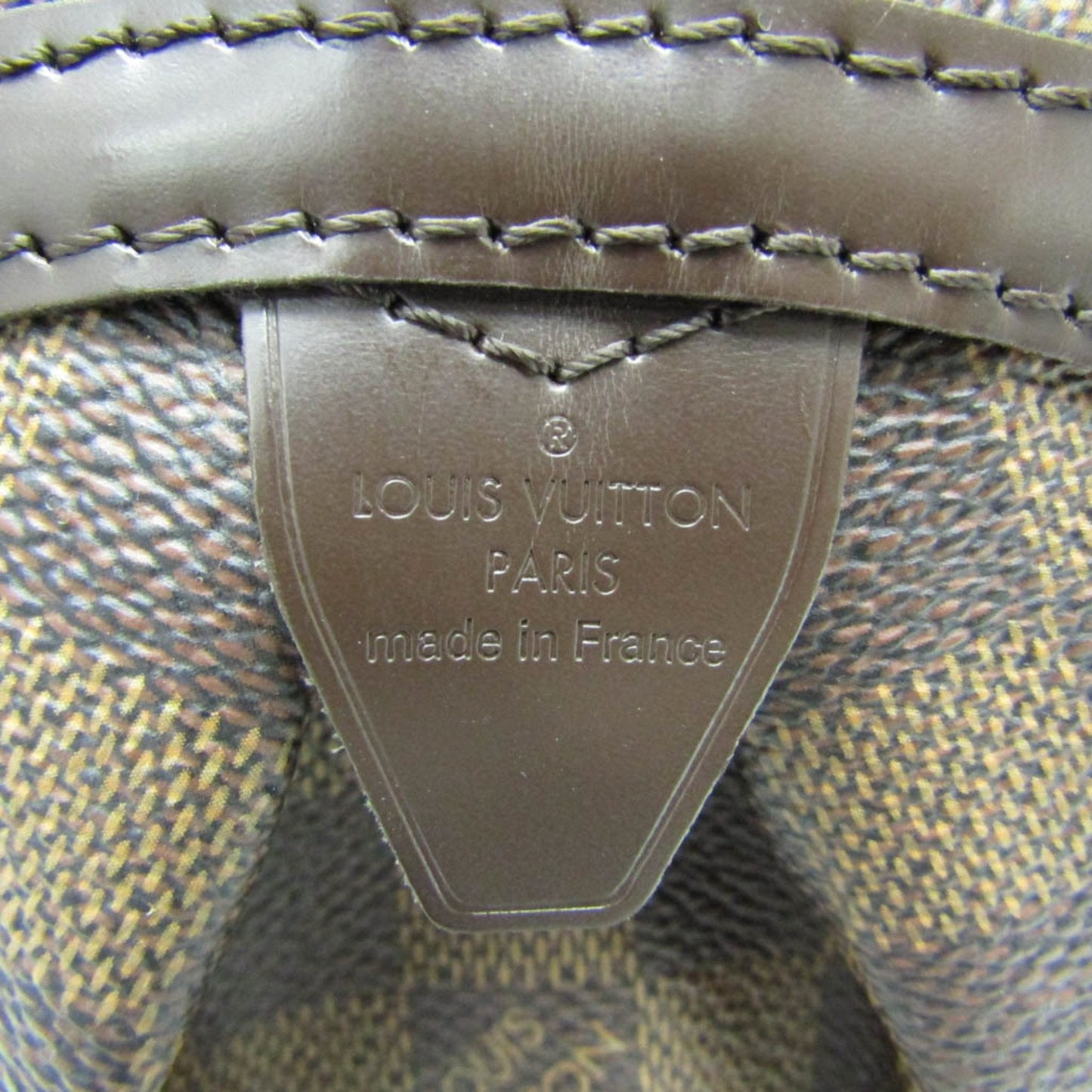Louis Vuitton Rivington Brown Canvas Shoulder Bag