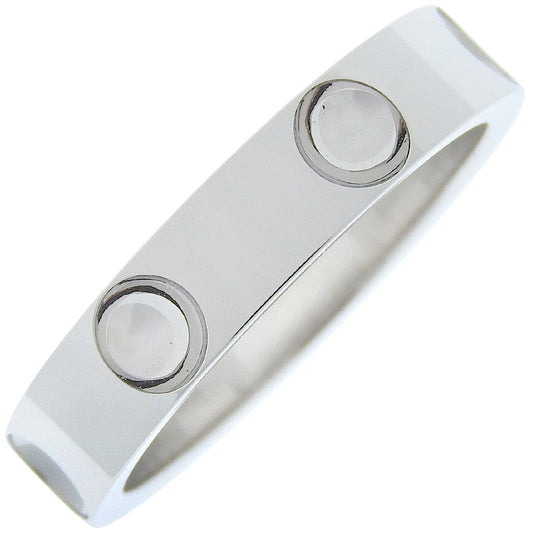 Louis Vuitton Empreinte Silver White Gold Ring Jewelry ()