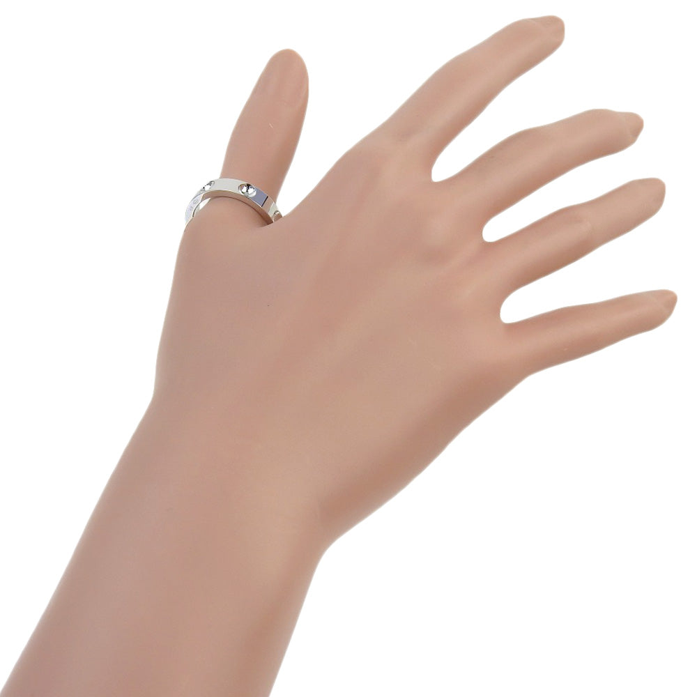 Louis Vuitton Empreinte Silver White Gold Ring Jewelry