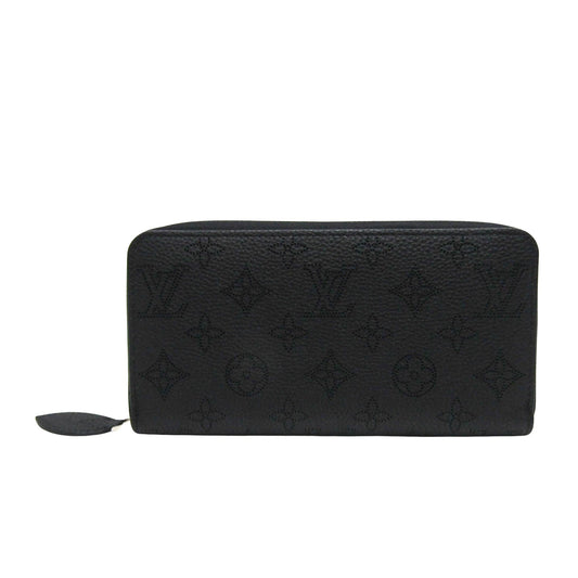 Louis Vuitton Zippy Wallet Black Leather Wallet  ()