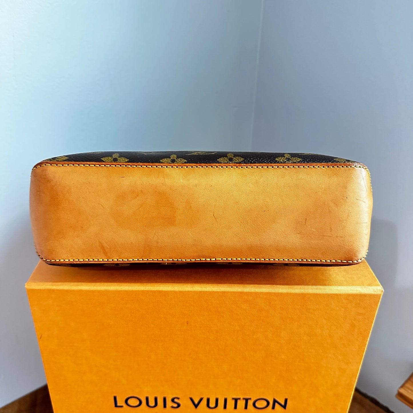 The Junco Crossbody -Orvis bags LV Monogram in Vachetta