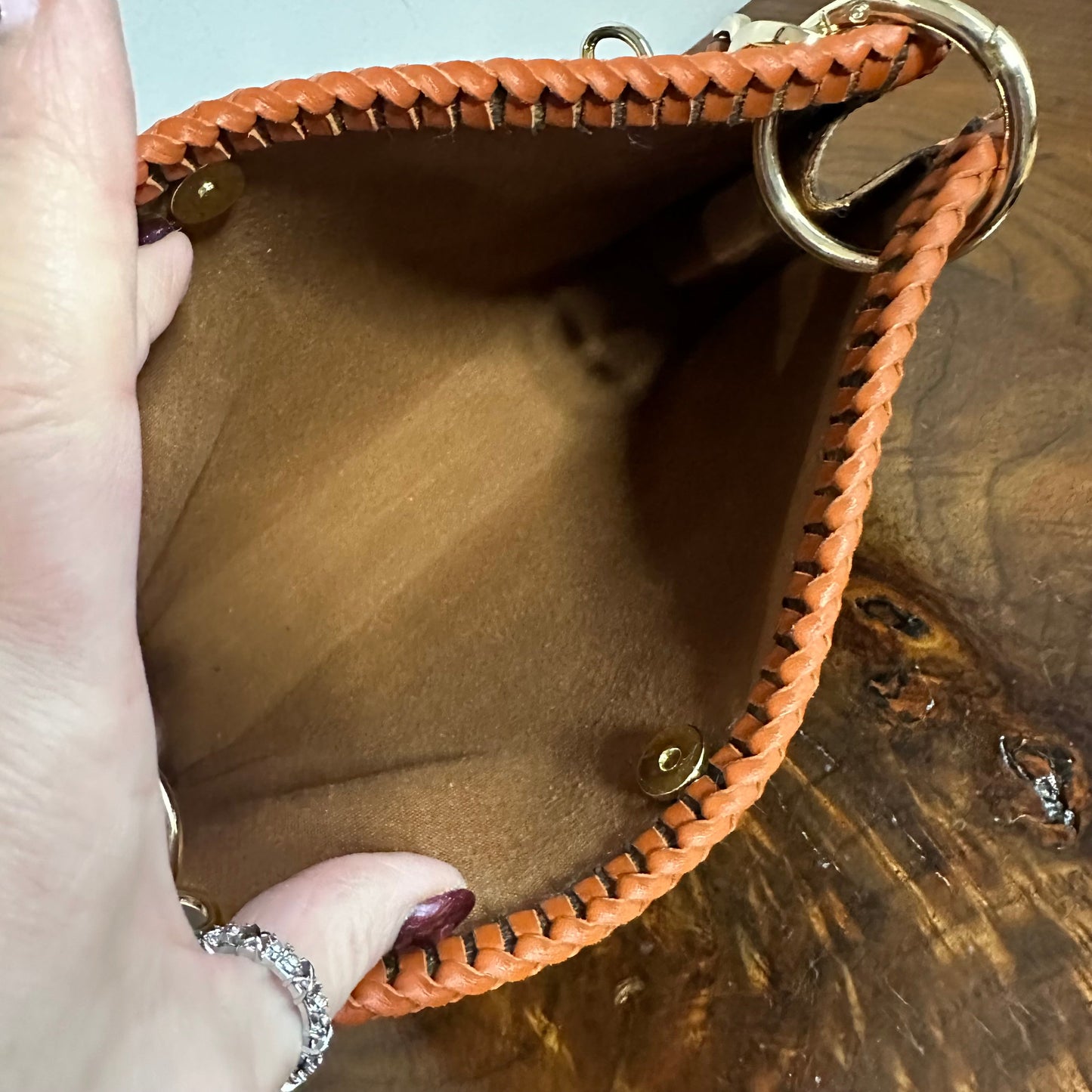 The Swan Crossbody -Orvis bags LV Monogram in Whiskey