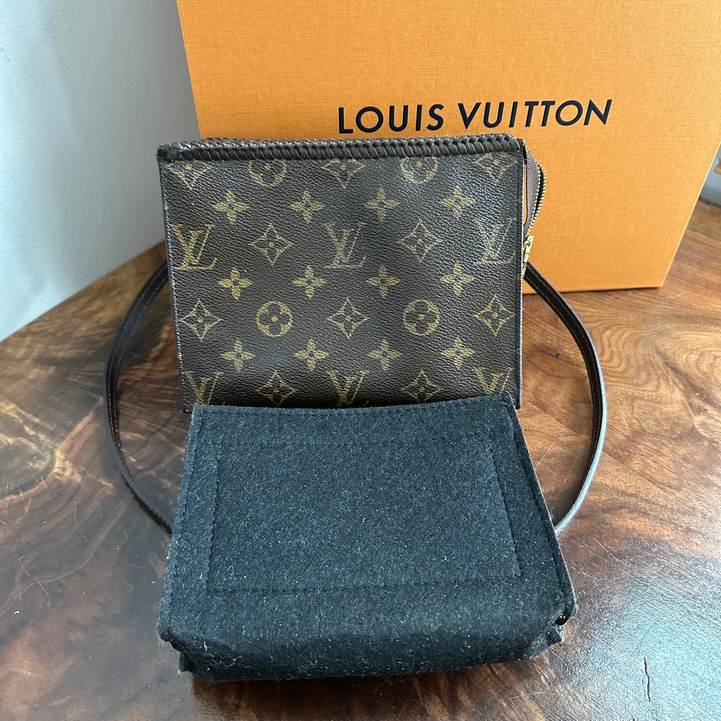 The Cygnet Crossbody -Orvis bags Monogram in Chocolate