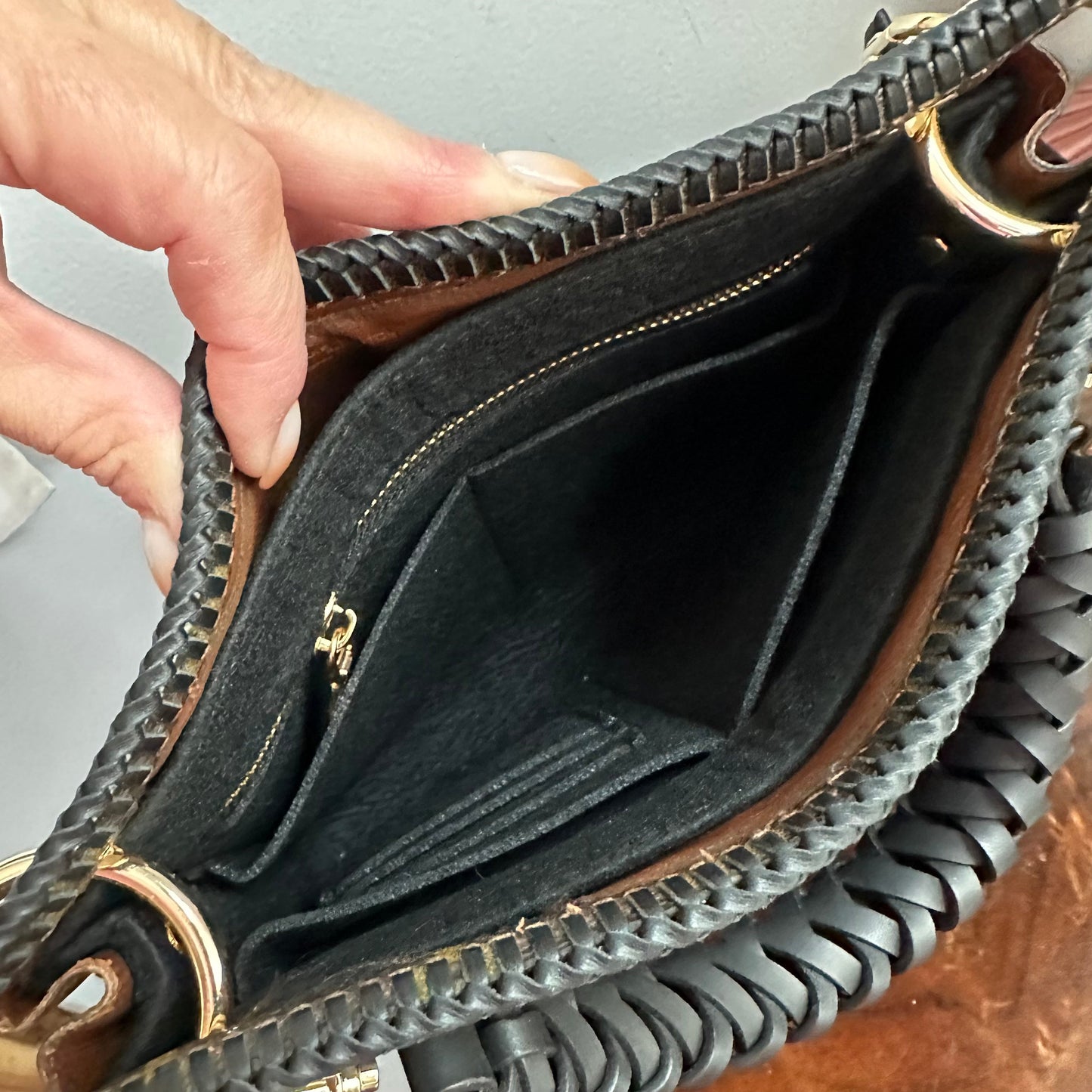 The Swan Crossbody -Orvis bags Monogram in Black