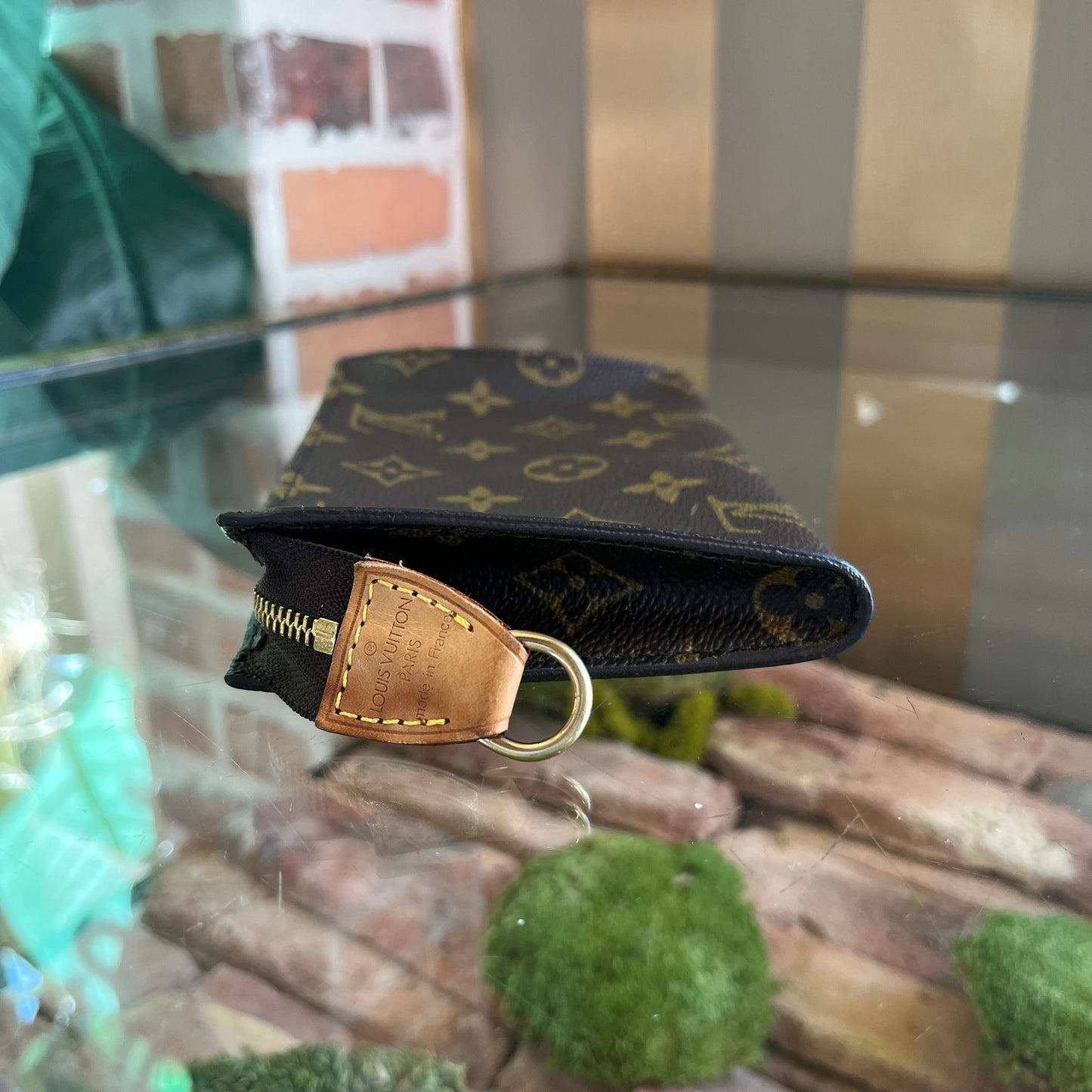 LOUIS VUITTON Vintage LV Monogram Petite Pouch