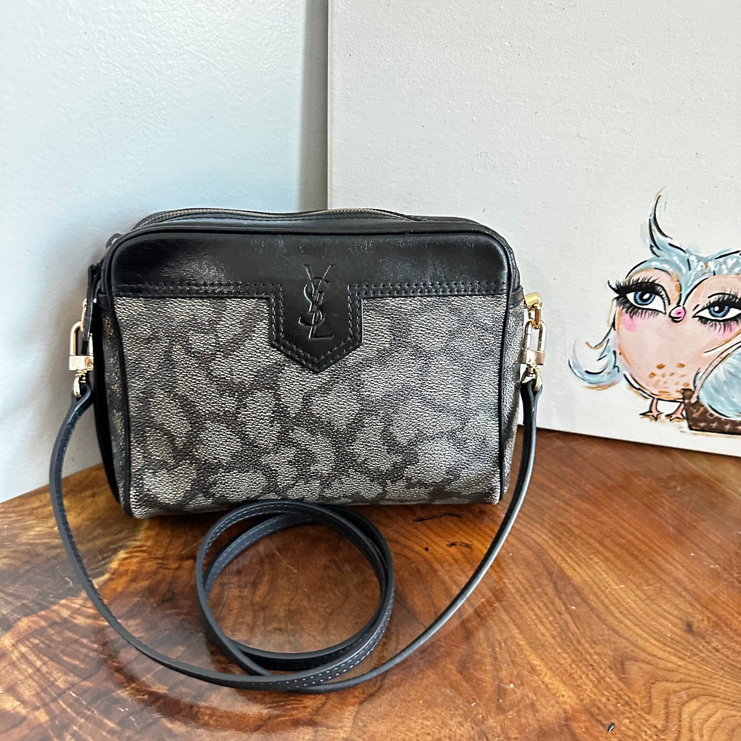 The Junco Crossbody -Orvis bags Yves Saint Laurent (YSL) in Giraffe Print
