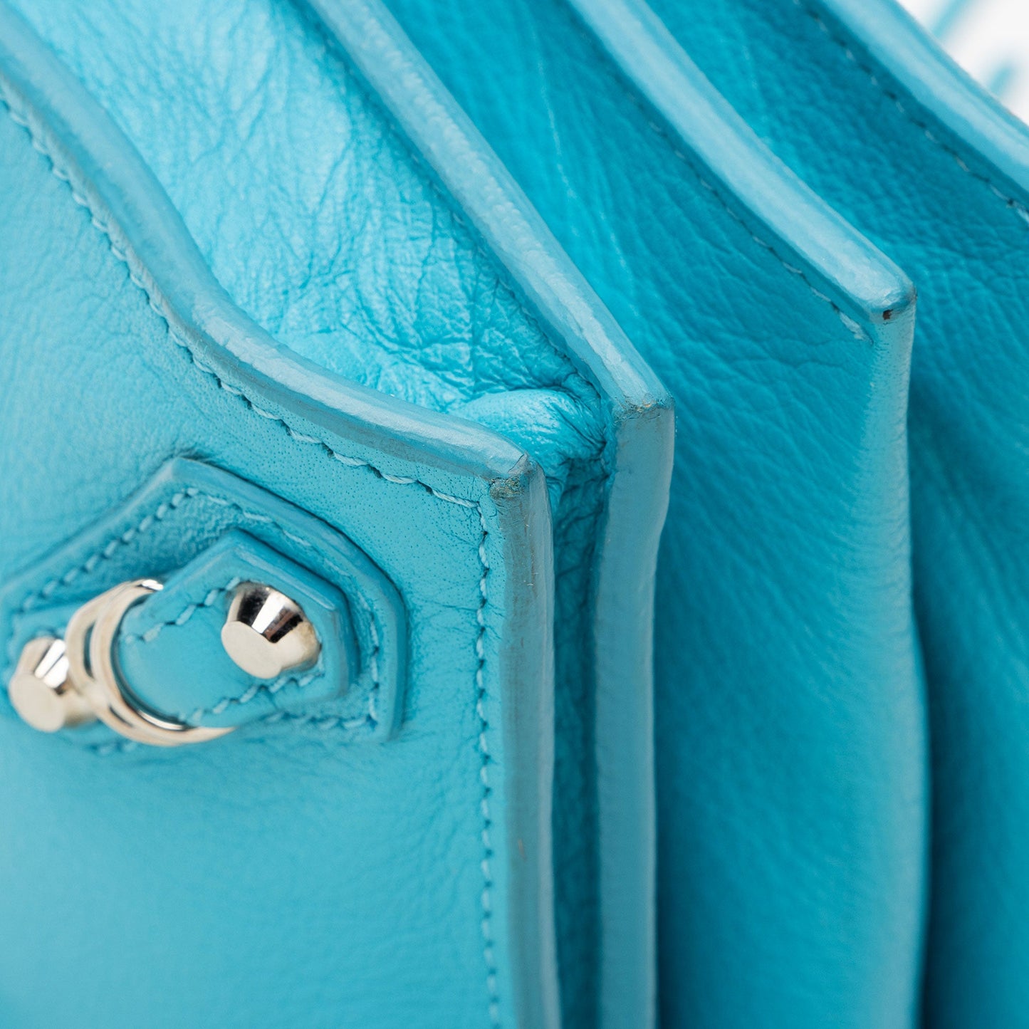 Balenciaga Leather Papier Triple Crossbody