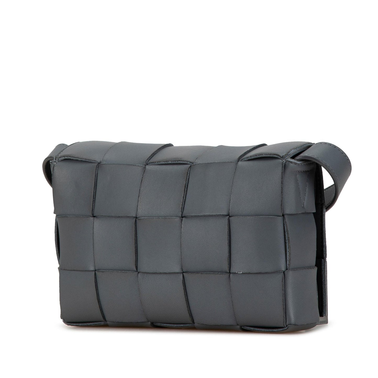 Bottega Veneta Calfskin Intrecciato Cassette Crossbody (SHG-QKpHOv)