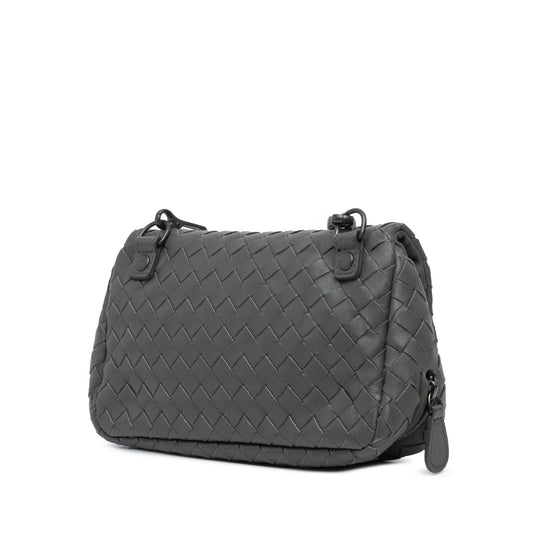 Bottega Veneta Intrecciato Chain Flap Crossbody