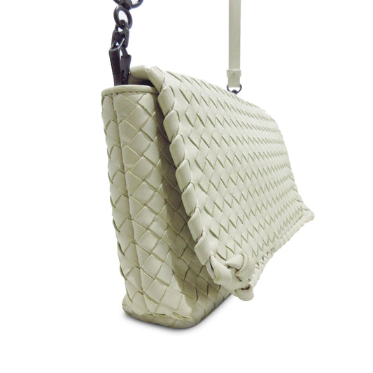 Bottega Veneta Intrecciato Flap Crossbody Bag