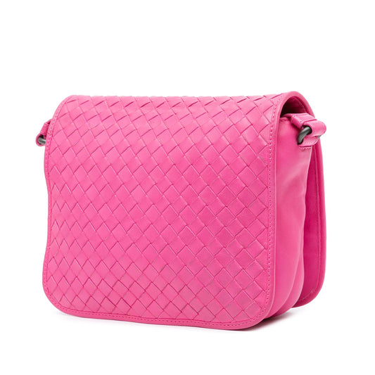 Bottega Veneta Intrecciato Flap Crossbody