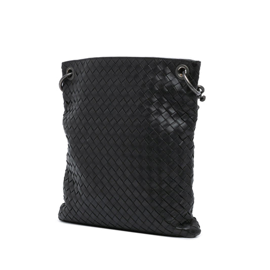 Bottega Veneta Leather Intrecciato Crossbody